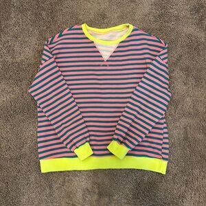 Striped Sweatshirt, size L